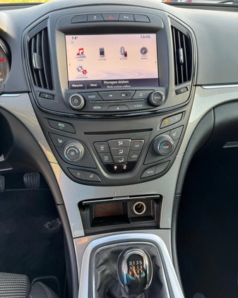 Opel Insignia cena 34900 przebieg: 312899, rok produkcji 2014 z Przecław małe 704